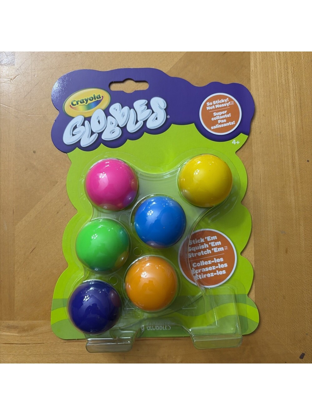 Crayola Globbles Craft Color School Art Fun Gift (6pk) Fidget Sensory Squishy